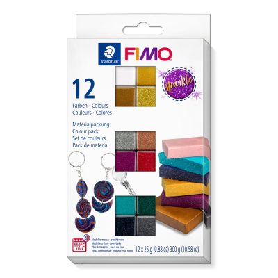 Set FIMO Sparkle Colour pack 8013 C12-4 Staedtler