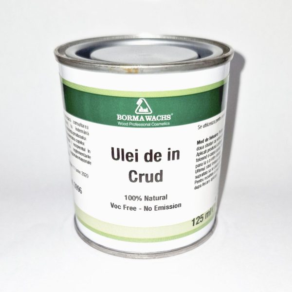 Ulei de in crud 125 ml Borma Wachs