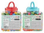 Margele lemn multicolore 400g Moxy 100114
