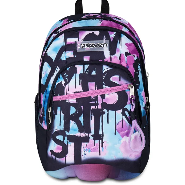 Ghiozdan Dual Seven 367 Quick graffiti girl