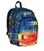 Ghiozdan Dual Seven 535 Scribbled flame