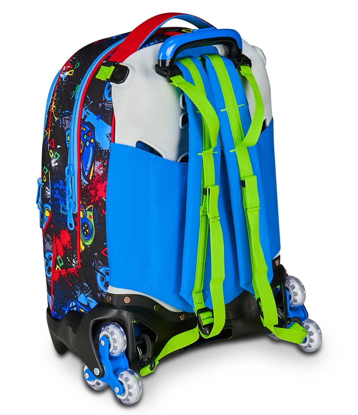Troller cu roți triple Jack SJ Gang 427 Game LED boy