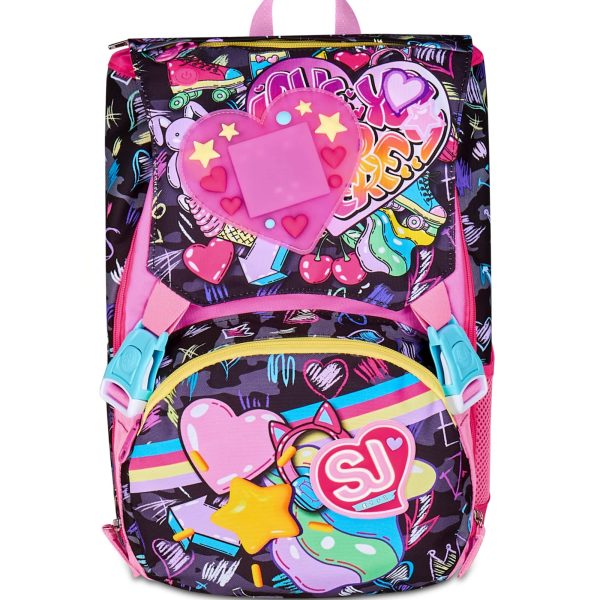 Rucsac extensibil SJ Gang Seven 3D9 Game LED girl