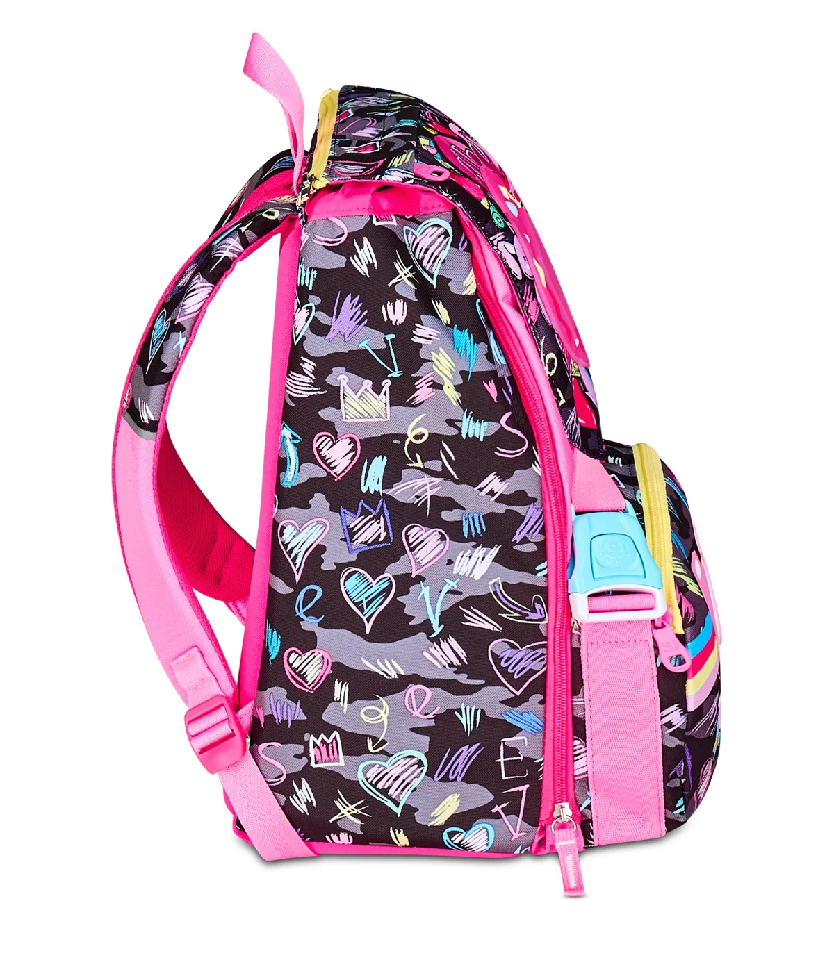 Rucsac extensibil SJ Gang Seven 3D9 Game LED girl