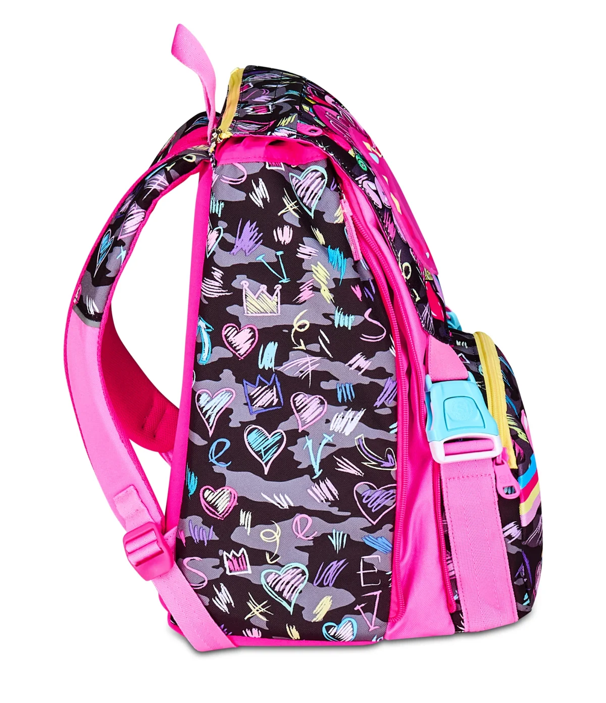 Rucsac extensibil SJ Gang Seven 3D9 Game LED girl
