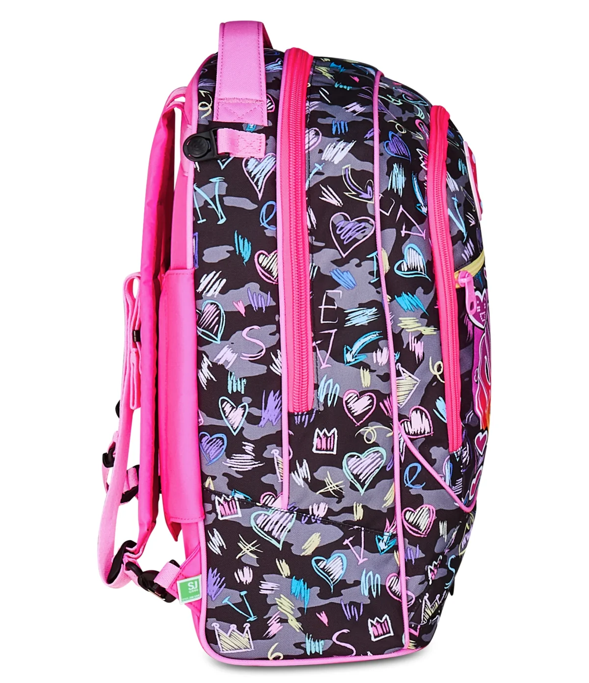 Troller cu roți triple Jack SJ Gang 3D9 Game LED girl