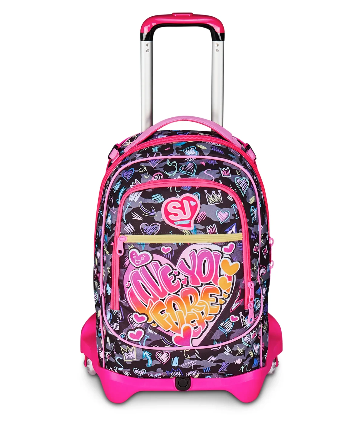 Troller cu roți triple Jack SJ Gang 3D9 Game LED girl