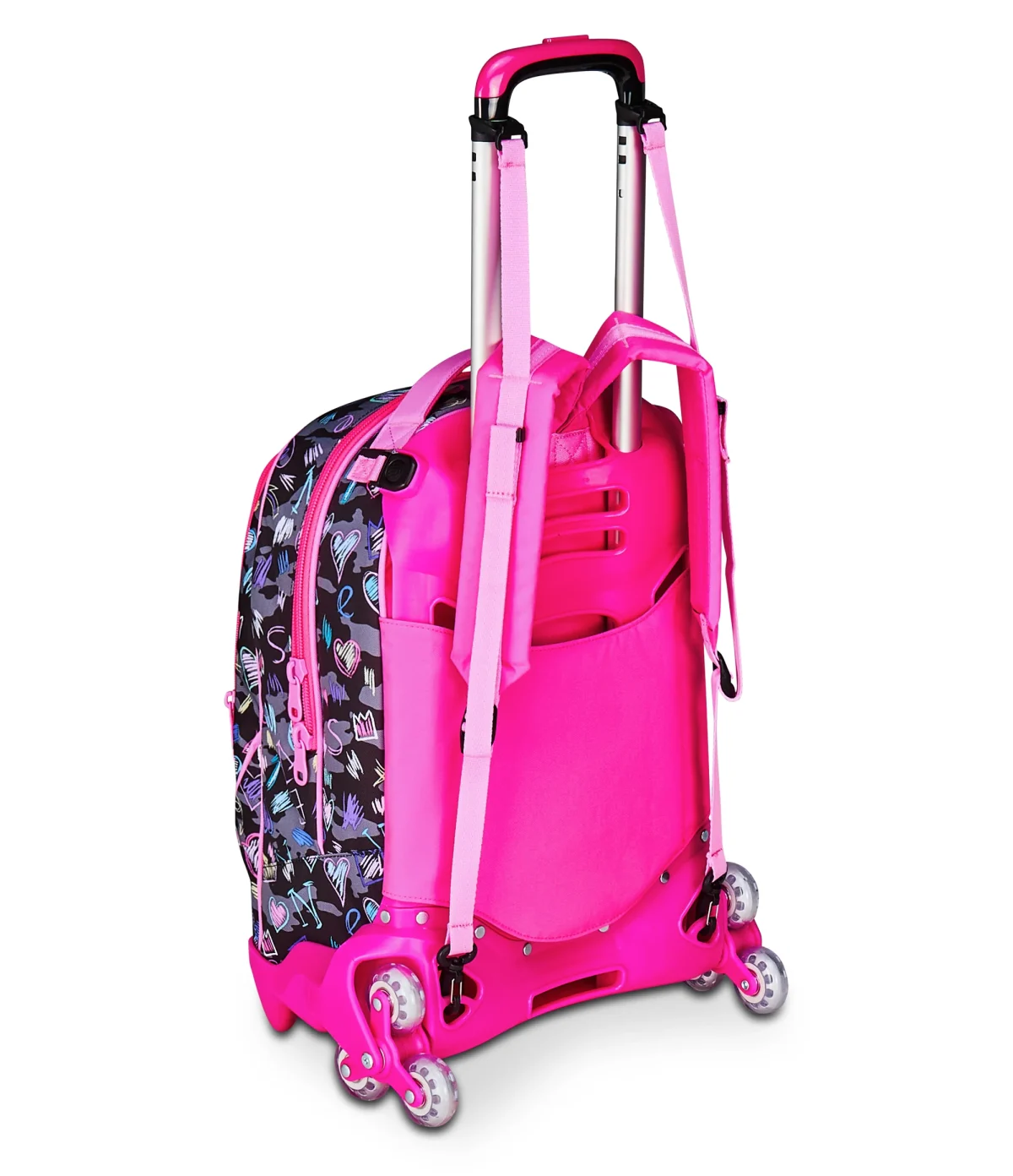 Troller cu roți triple Jack SJ Gang 3D9 Game LED girl