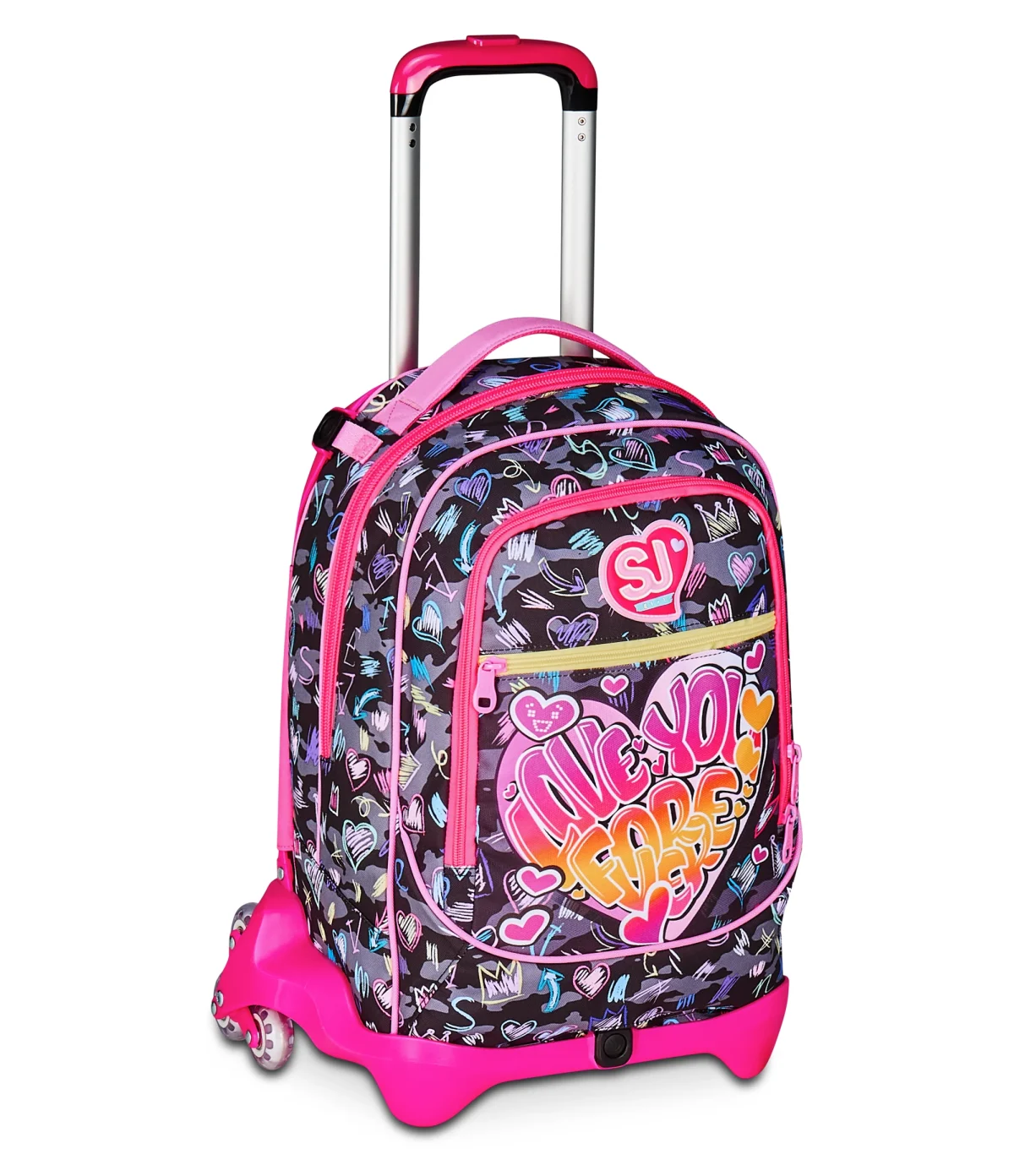 Troller cu roți triple Jack SJ Gang 3D9 Game LED girl