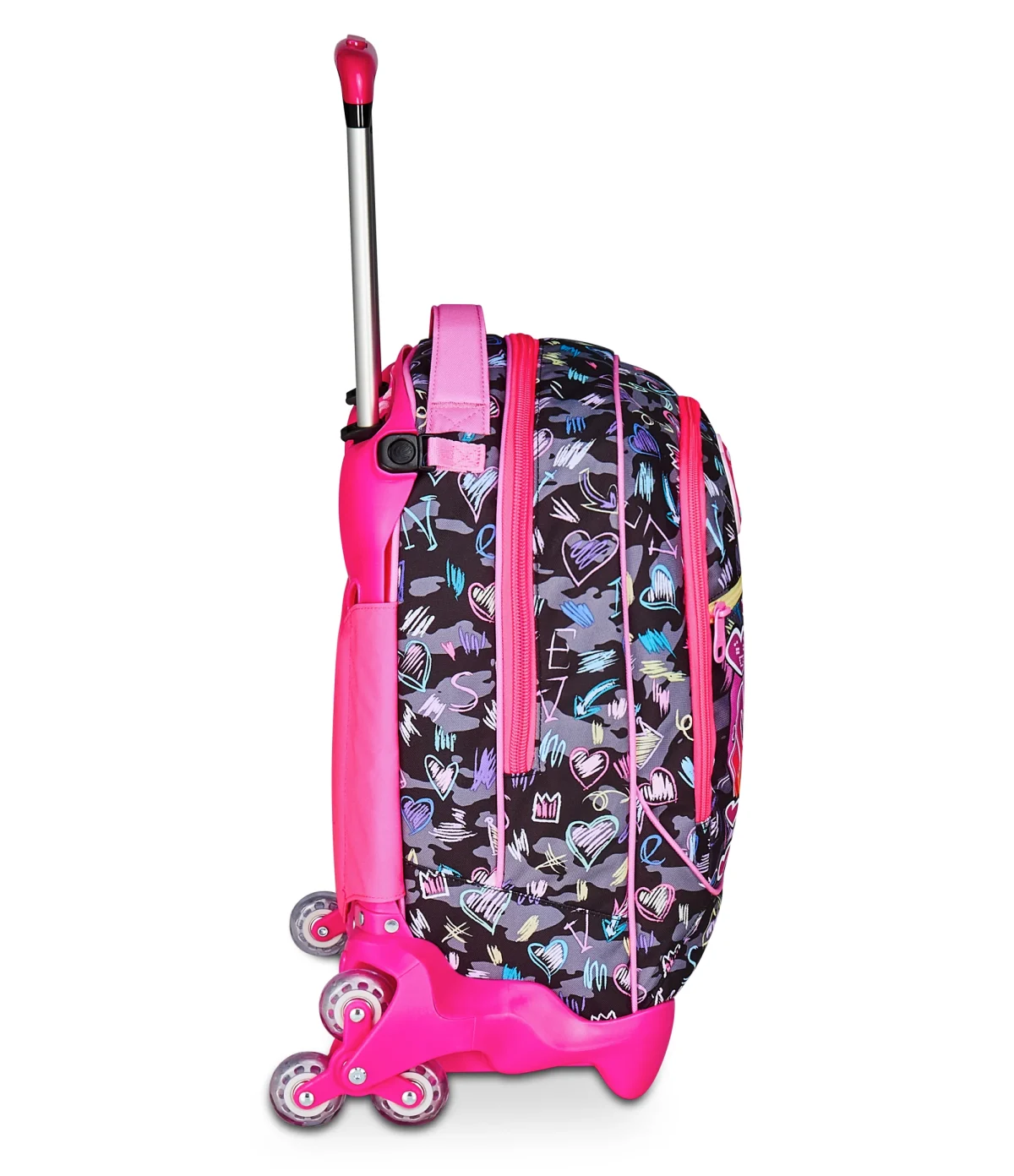 Troller cu roți triple Jack SJ Gang 3D9 Game LED girl