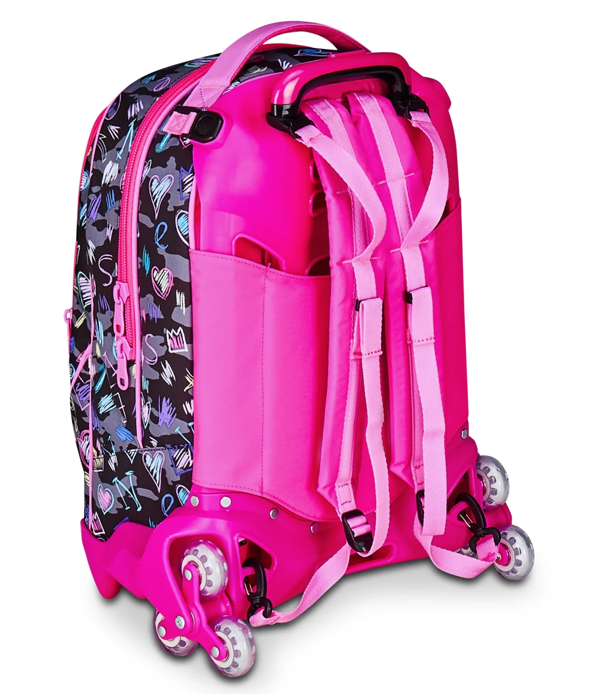 Troller cu roți triple Jack SJ Gang 3D9 Game LED girl