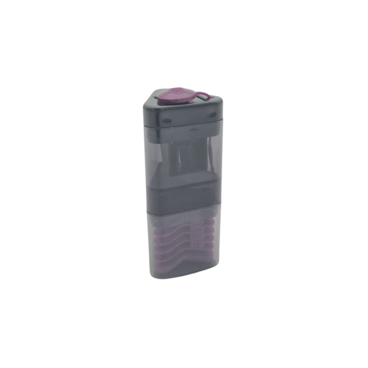 Ascuțitoare simplă cu radieră Correc Tri K1 KUM 3810421