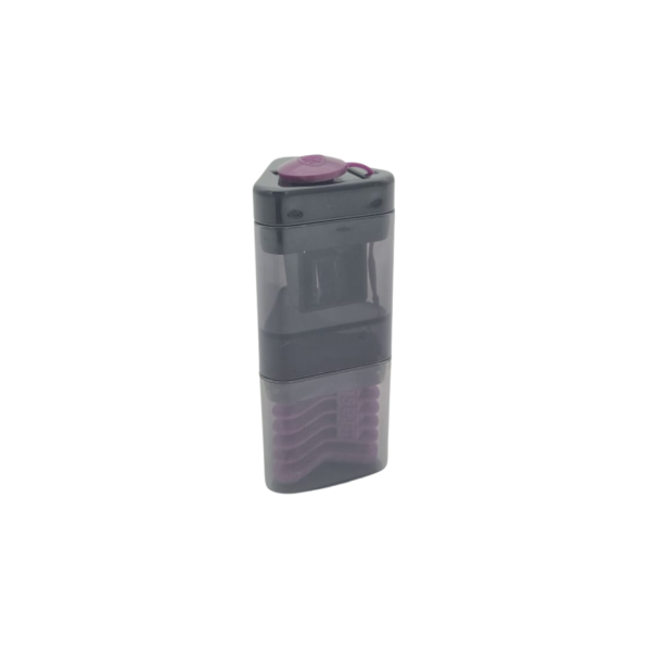 Ascuțitoare simplă cu radieră Correc Tri K1 KUM 3810421
