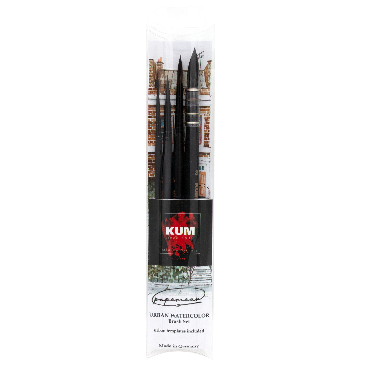 Set 4 pensule acuarelă URBAN KUM 5146916
