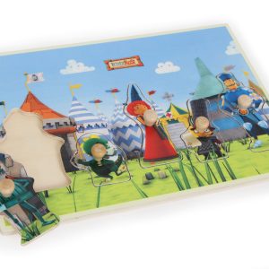 Puzzle Ritter rost din lemn Small foot 6380