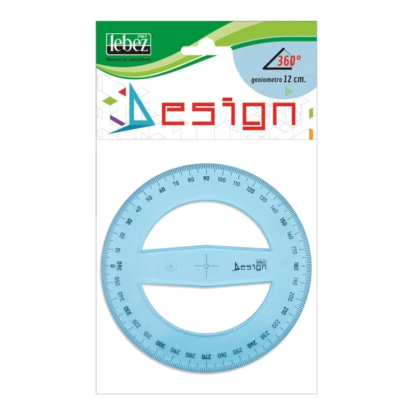 Raportor 12 cm 360° Lebez 753