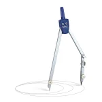 Set Compas școlar metalic Lebez 81536