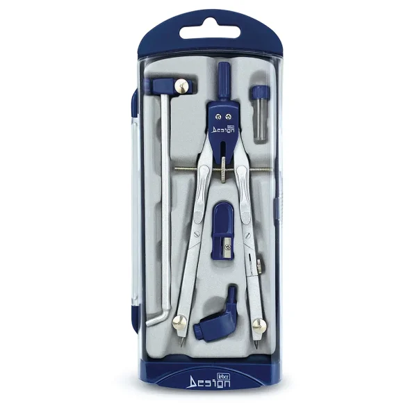 Set Compas micrometric metalic cu accesorii Lebez 81539