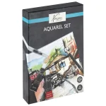 Set pictură acuarelă 13 piese Nassau AR0526/GE