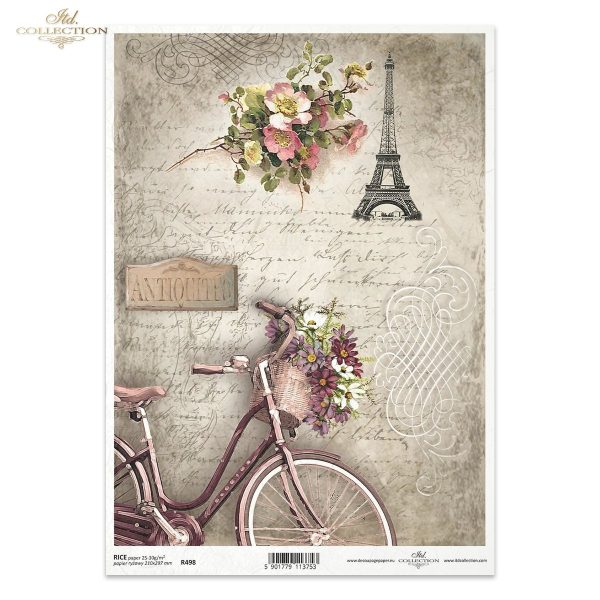 Hârtie de orez Paris antiquities ITD Collection R0498