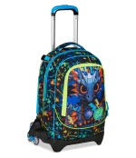 Troller dublu 3 roți Seven JACK TROLLEY LED LOOK
