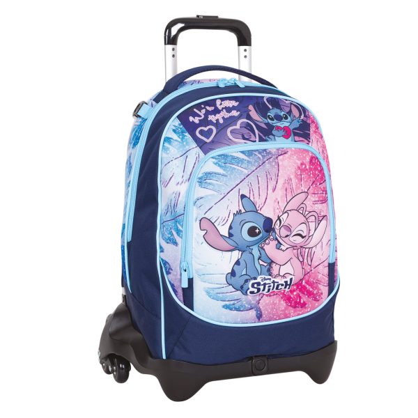Troller dublu 3 roți Lilo&Stitch Seven JACK TROLLEY 20H302502-575