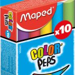 Cretă colorată set 10 Color Peps Maped 593501