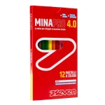 Set creioane colorate Pastel MinaPro 4.0 Seven