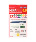 Set creioane colorate Pastel MinaPro 4.0 Seven