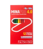 Set creioane colorate Pastel MinaPro 4.0 Seven
