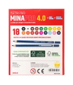 Set creioane colorate Pastel MinaPro 4.0 Seven