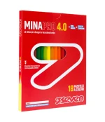 Set creioane colorate Pastel MinaPro 4.0 Seven