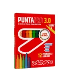 Set carioci colorate PuntaPro 3.0 Seven