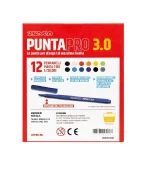 Set carioci colorate PuntaPro 3.0 Seven