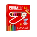 Set carioci colorate PuntaPro 3.0 Seven