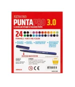 Set carioci colorate PuntaPro 3.0 Seven