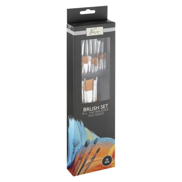 Set 35 pensule profesionale Nassau AR0833/GE