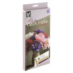 Flori din hârtie creponată DIY CraftID CR1730/GE
