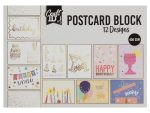 Bloc de colorat Postcards Craft Sensation CR4039/GE