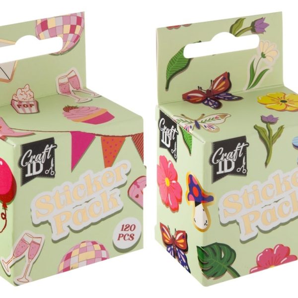 Set 120 stickere in rolă CraftID CR6014/GE