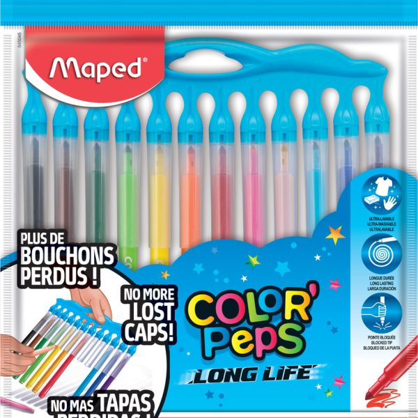 Set carioci ultra-lavabile ColorPeps Maped 845045