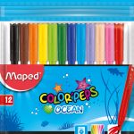 Set carioci ultra-lavabile ColorPeps Ocean Maped 84572