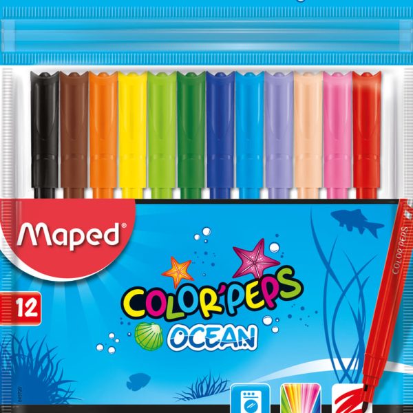 Set carioci ultra-lavabile ColorPeps Ocean Maped 84572