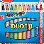 Set carioci 2 în 1 ColorPeps Duo tip Maped 849010