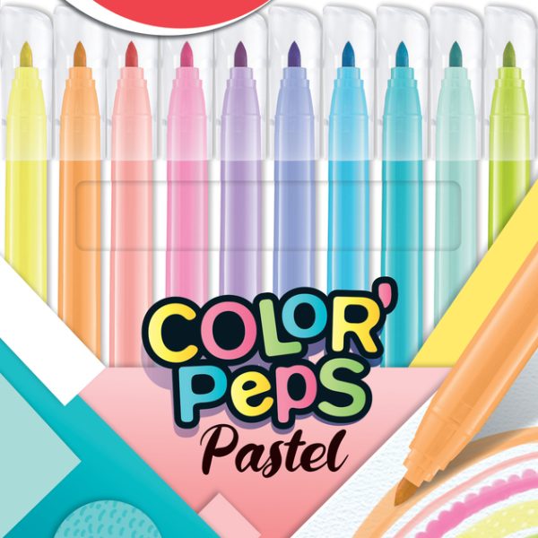 Set carioci Jungle Pastel ColorPeps Maped 845469