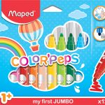 Set carioci jumbo My first ColorPeps Maped 846020