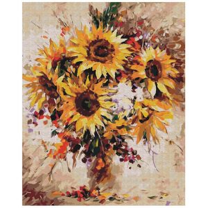 Pictură pe numere Still life with sunflowers Atelier ATPBN51415