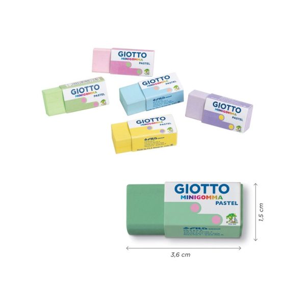 Radieră Minigomma Pastel Giotto 233900