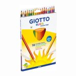 Creioane colorate set 18 culori Elios Giotto 0277900