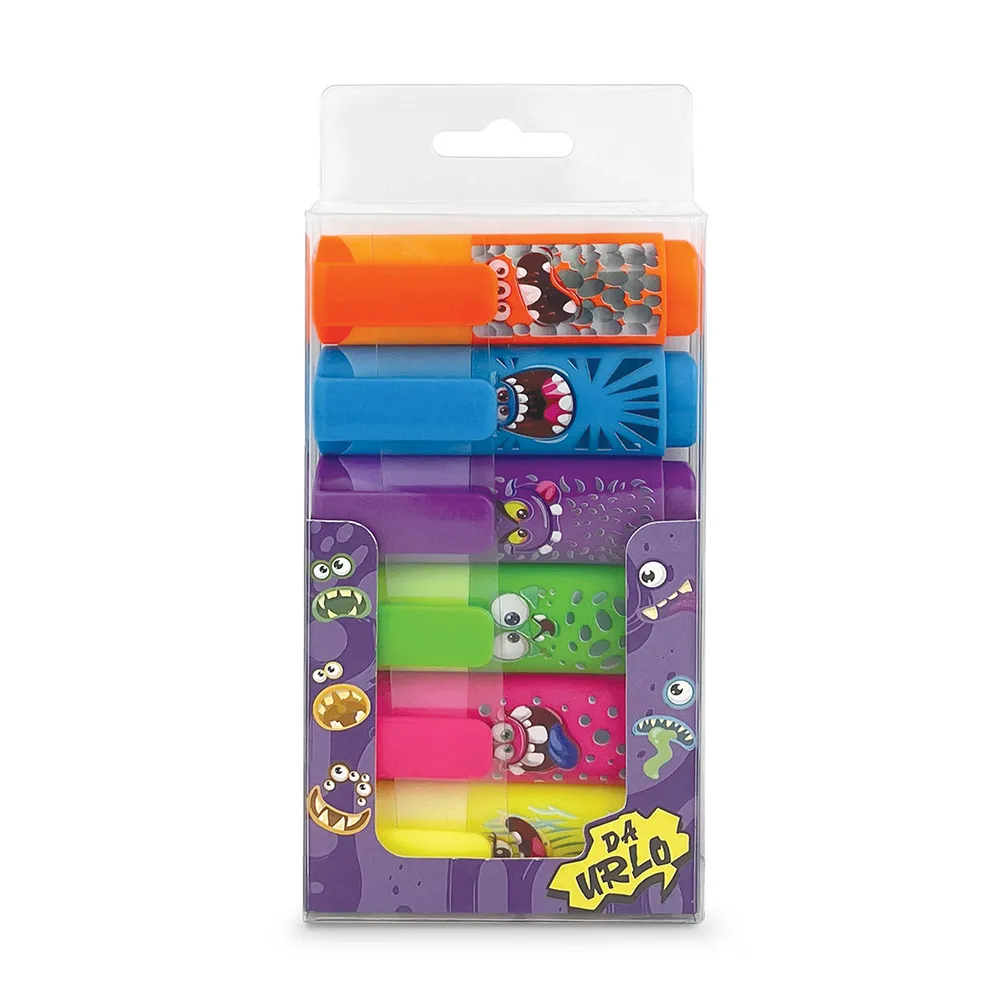 Set 6 textmarkere Pisică Lebez 82249